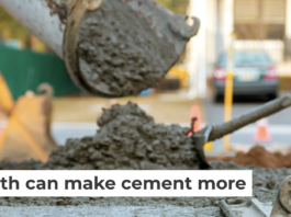Portland cement, widely used for concrete, is responsible for about 8% of global greenhouse gas emissions. Photovs/iStock/Getty Images Plus